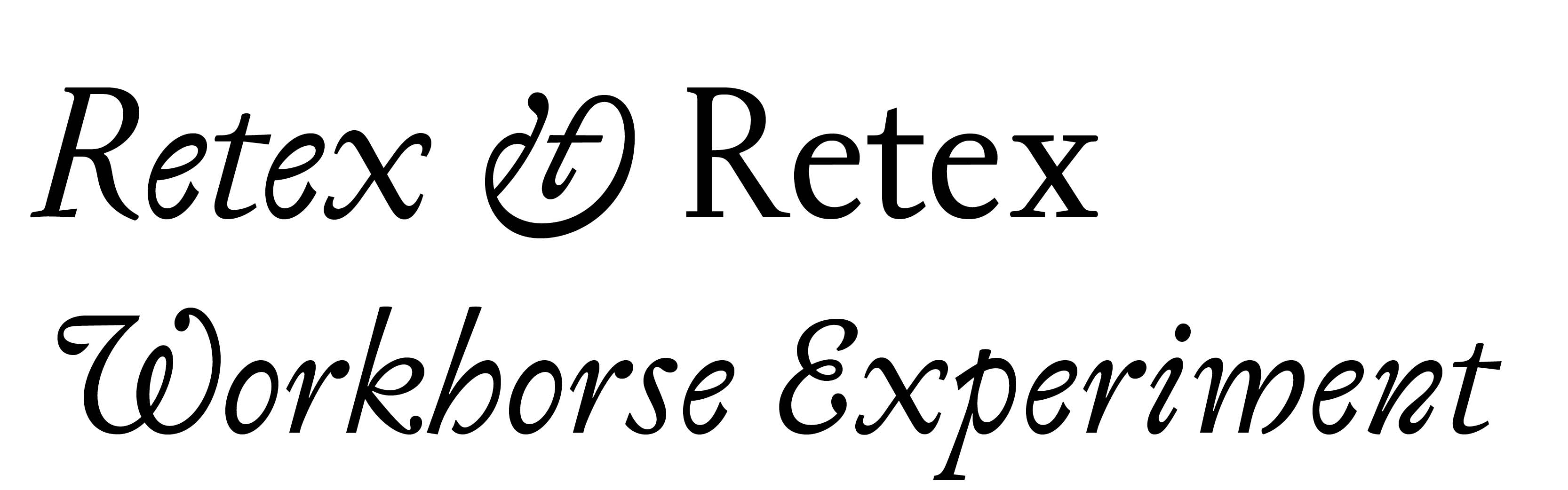 type design typographique : leo guibert design typeface retex