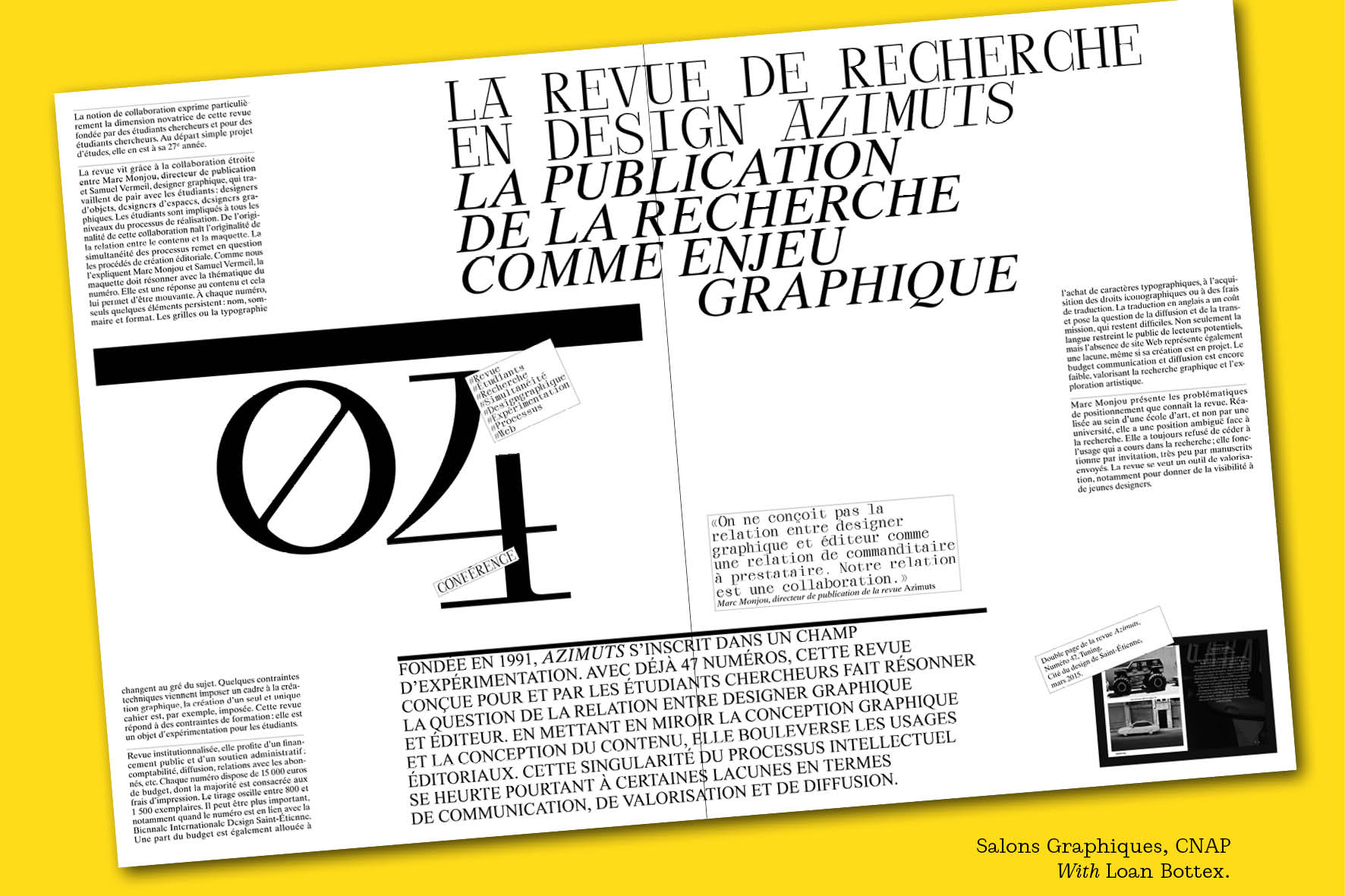 type design typographique : leo guibert design typeface galmi