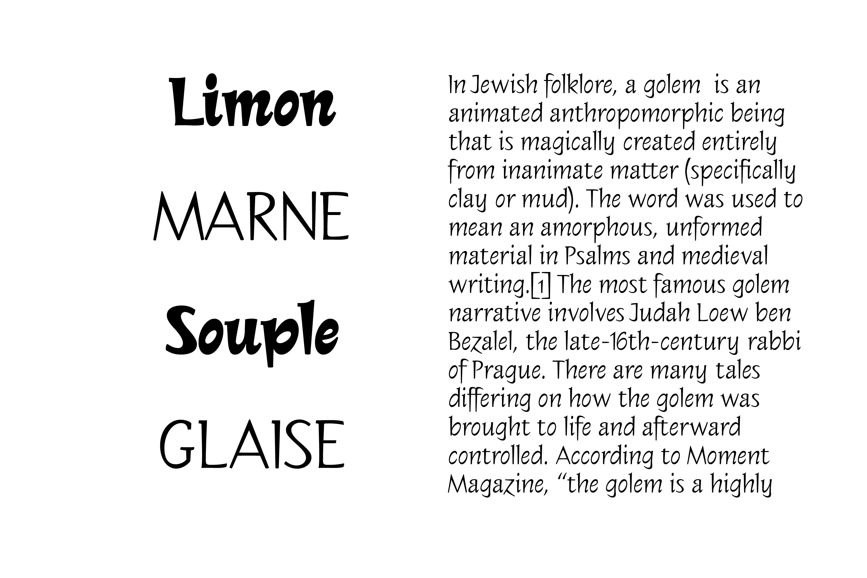 type design typographique : leo guibert design galmi typeface